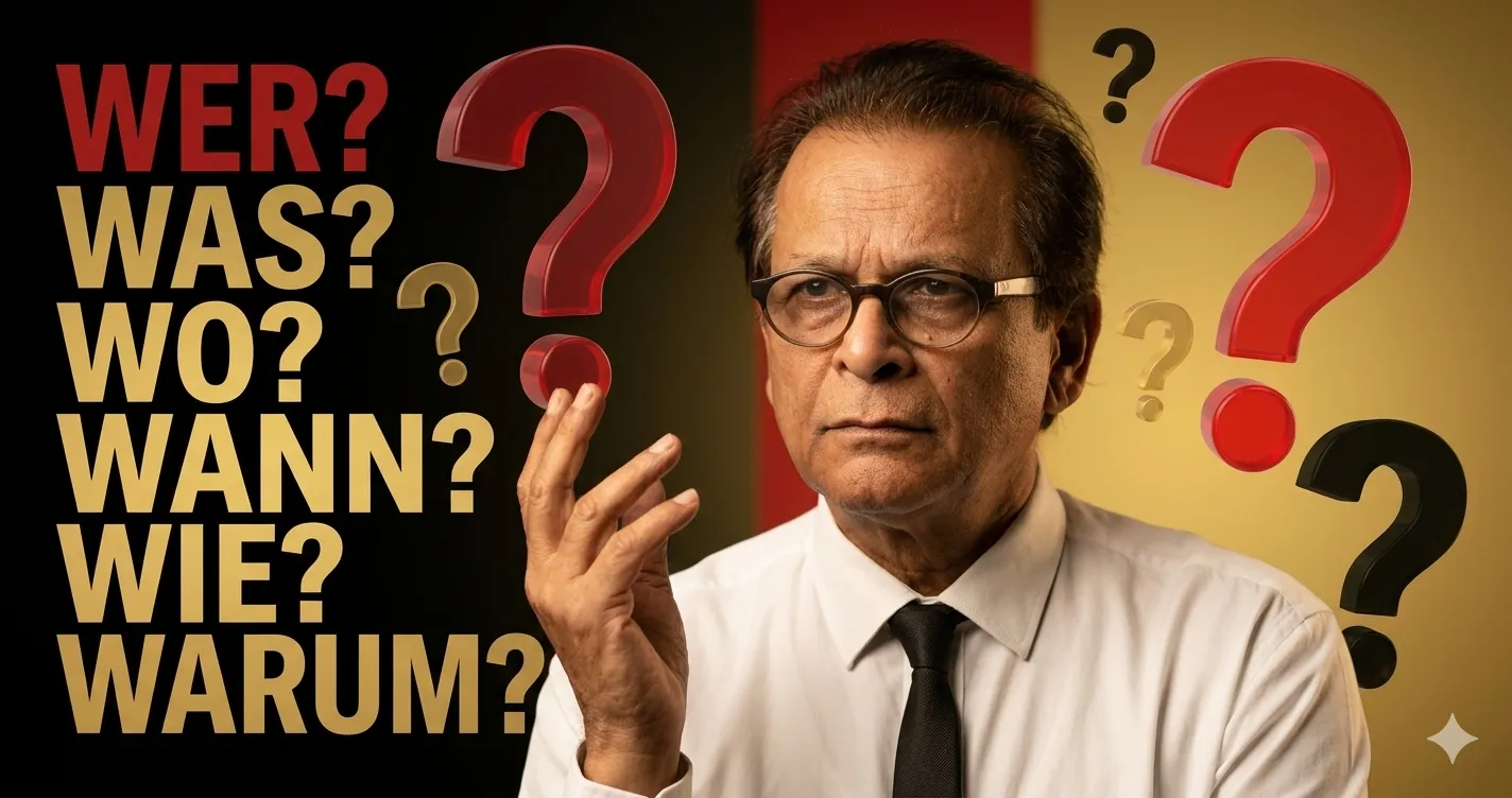 How to Ask Questions in German: A Complete A1 Guide to W-Questions & Yes/No Questions