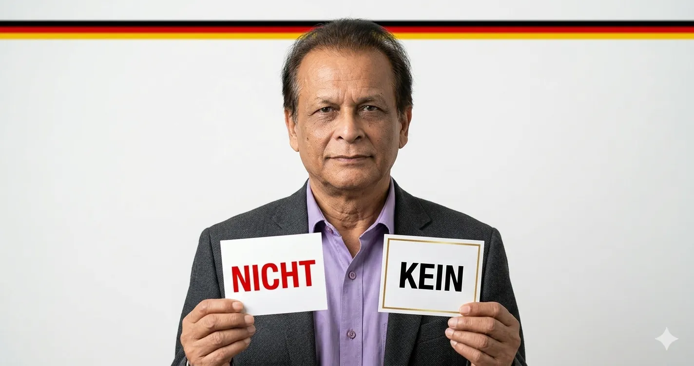 German Negation Explained: Nicht vs Kein — A Complete A1 Guide with Rules & Examples