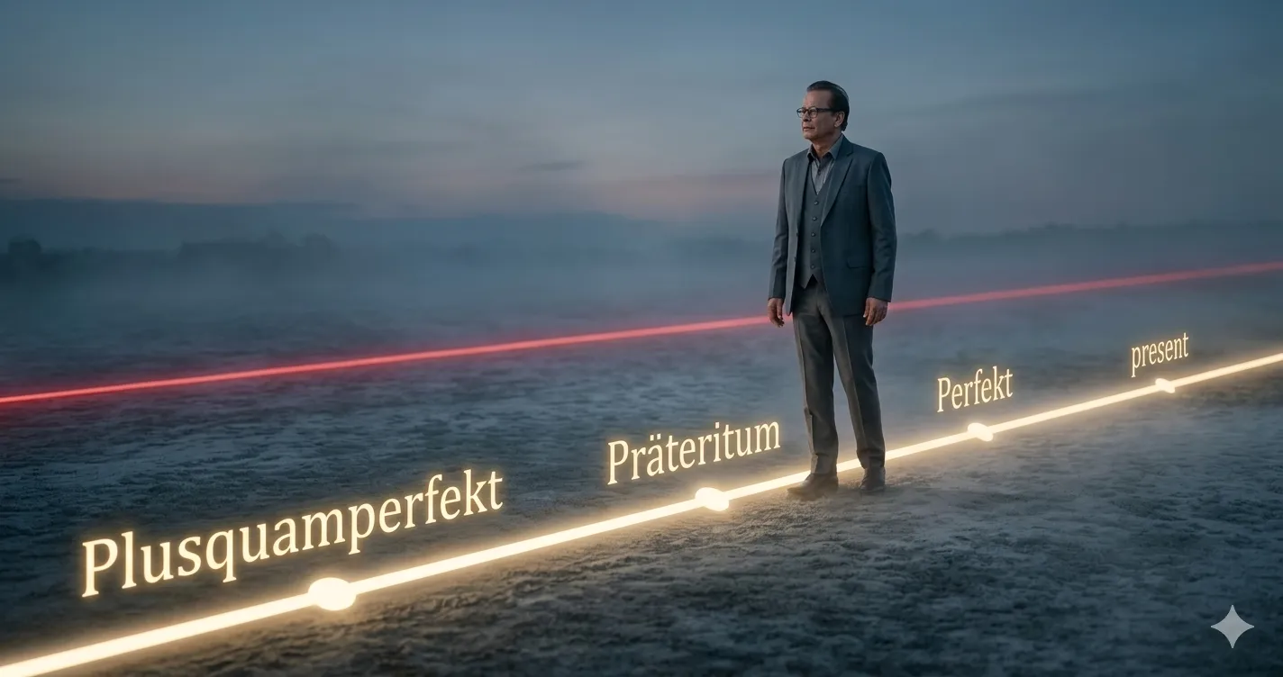 German Past Tense Mastered: Perfekt, Präteritum & Plusquamperfekt — A Complete B1 Guide