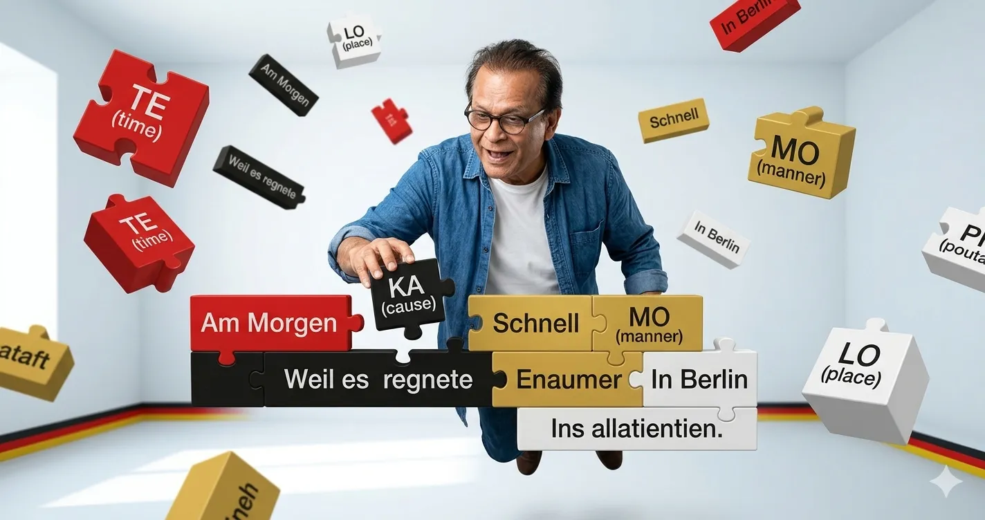 German Adverbs Mastered at B2: Types, Position Rules (TeKaMoLo), and Style for Fluent Sentences